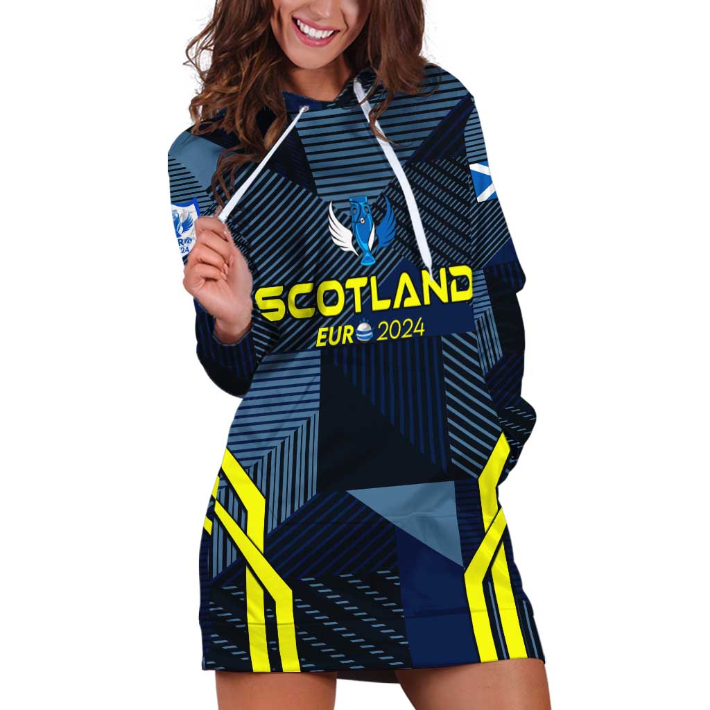 Personalized Scotland Football 2024 Hoodie Dress Trophy Wing Style - Wonder Print Shop