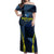 Personalized Scotland Football 2024 Off Shoulder Maxi Dress Trophy Wing Style - Wonder Print Shop