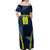 Personalized Scotland Football 2024 Off Shoulder Maxi Dress Trophy Wing Style - Wonder Print Shop