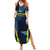 Personalized Scotland Football 2024 Summer Maxi Dress Trophy Wing Style