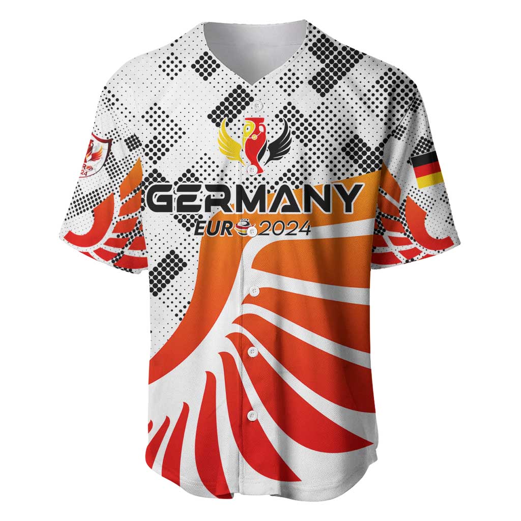 Personalized Germany Football 2024 Baseball Jersey Trophy Wing Style - Wonder Print Shop