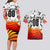 Personalized Germany Football 2024 Couples Matching Long Sleeve Bodycon Dress and Hawaiian Shirt Trophy Wing Style - Wonder Print Shop