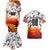 Personalized Germany Football 2024 Couples Matching Mermaid Dress and Hawaiian Shirt Trophy Wing Style - Wonder Print Shop