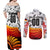 Personalized Germany Football 2024 Couples Matching Off Shoulder Maxi Dress and Long Sleeve Button Shirt Trophy Wing Style - Wonder Print Shop