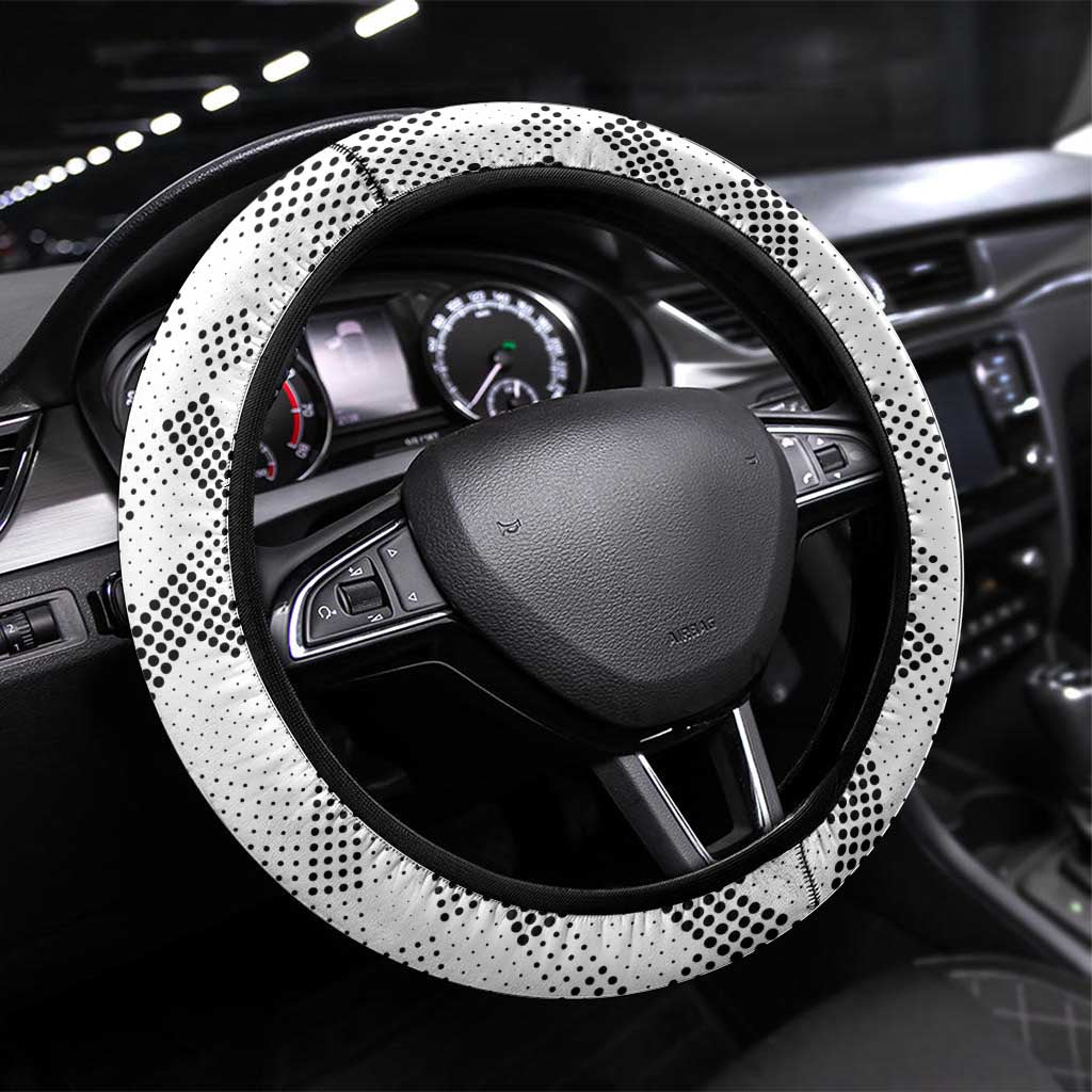 Germany Football 2024 Steering Wheel Cover Trophy Wing Style