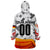 Personalized Germany Football 2024 Wearable Blanket Hoodie Trophy Wing Style