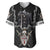 Personalised Knights Templar Warrior Skull Baseball Jersey - Wonder Print Shop