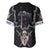 Personalised Knights Templar Warrior Skull Baseball Jersey - Wonder Print Shop