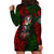 Skulls Aztec Warriors Hoodie Dress - Wonder Print Shop