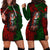 Skulls Aztec Warriors Hoodie Dress - Wonder Print Shop