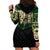 Aztec Warrior Skulls Hoodie Dress - Wonder Print Shop