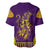 Anubis and Horus Baseball Jersey Egyptian God Purple - Wonder Print Shop