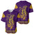 Anubis and Horus Baseball Jersey Egyptian God Purple - Wonder Print Shop