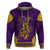 Anubis and Horus Hoodie Egyptian God Purple - Wonder Print Shop