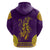 Anubis and Horus Hoodie Egyptian God Purple - Wonder Print Shop