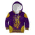 Anubis and Horus Kid Hoodie Egyptian God Purple - Wonder Print Shop