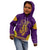 Anubis and Horus Kid Hoodie Egyptian God Purple - Wonder Print Shop