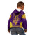 Anubis and Horus Kid Hoodie Egyptian God Purple - Wonder Print Shop