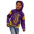 Anubis and Horus Kid Hoodie Egyptian God Purple - Wonder Print Shop