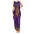 Anubis and Horus Tank Maxi Dress Egyptian God Purple