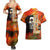 Reggae Legend Bob Couples Matching Summer Maxi Dress and Hawaiian Shirt Retro Style - Wonder Print Shop