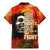 Reggae Legend Bob Family Matching Mermaid Dress and Hawaiian Shirt Retro Style - Wonder Print Shop