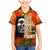 Reggae Legend Bob Family Matching Mermaid Dress and Hawaiian Shirt Retro Style - Wonder Print Shop