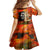 Reggae Legend Bob Family Matching Off Shoulder Maxi Dress and Hawaiian Shirt Retro Style - Wonder Print Shop