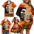 Reggae Legend Bob Family Matching Off Shoulder Short Dress and Hawaiian Shirt Retro Style - Wonder Print Shop