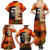 Reggae Legend Bob Family Matching Summer Maxi Dress and Hawaiian Shirt Retro Style - Wonder Print Shop