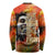 Reggae Legend Bob Long Sleeve Shirt Retro Style - Wonder Print Shop