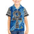 Ankh On Blue Hawaiian Shirt Pan African