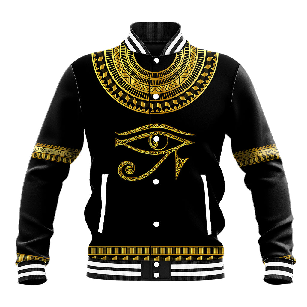 Eyes Of Horus Baseball Jacket Egyptian Art - Wonder Print Shop