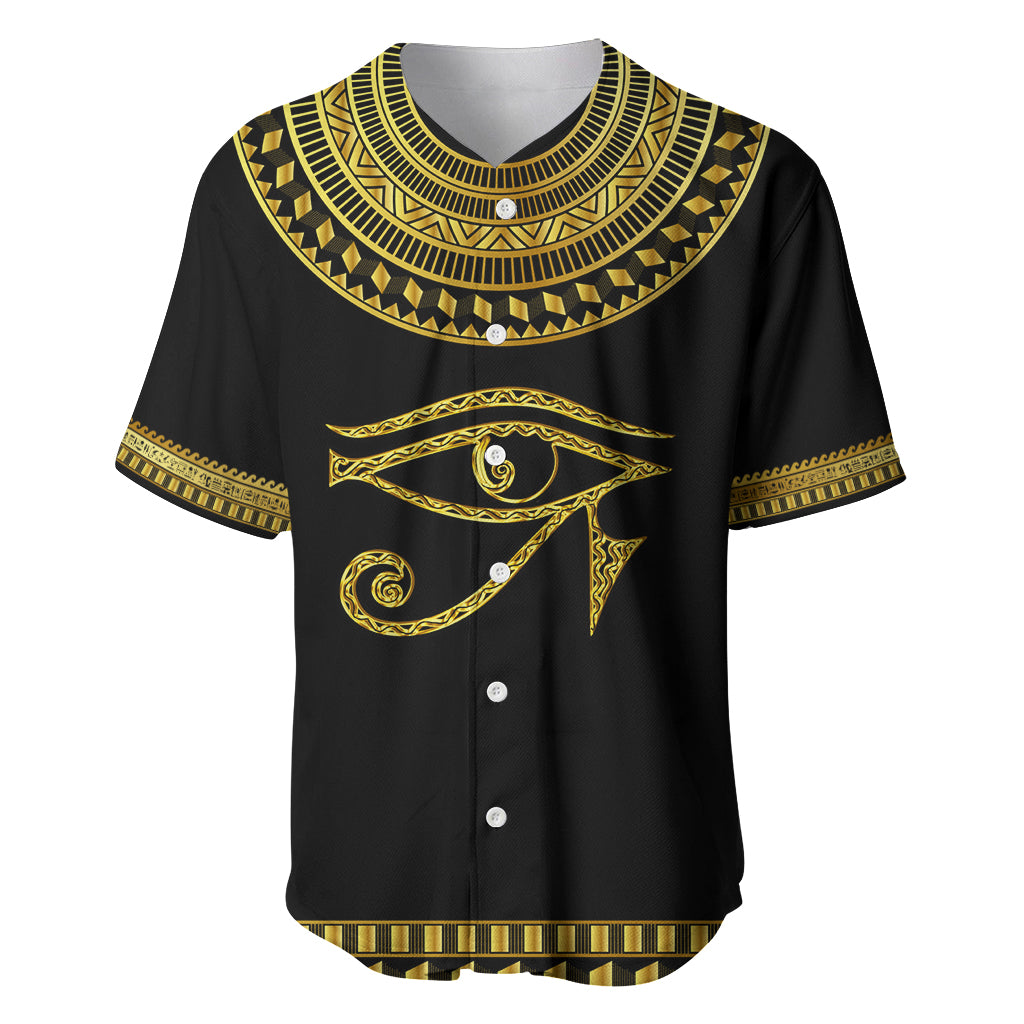 Eyes Of Horus Baseball Jersey Egyptian Art - Wonder Print Shop