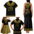 Eyes Of Horus Family Matching Tank Maxi Dress and Hawaiian Shirt Egyptian Art - Wonder Print Shop