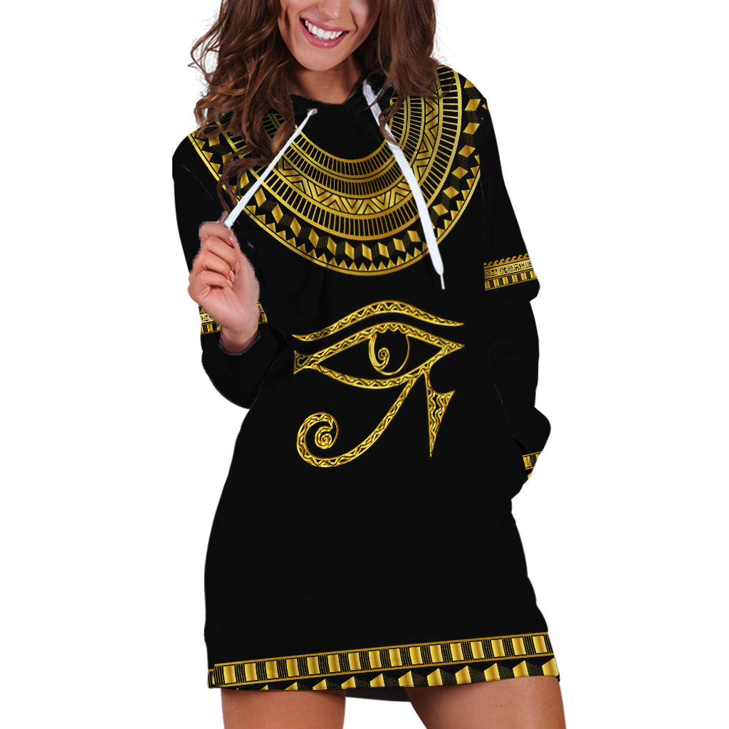 Eyes Of Horus Hoodie Dress Egyptian Art