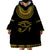 Eyes Of Horus Wearable Blanket Hoodie Egyptian Art