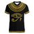 Eyes Of Horus Women V Neck T Shirt Egyptian Art