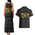 Personalized Truth Know Thyself Couples Matching Tank Maxi Dress and Hawaiian Shirt Eye of Horus and Ankh - Wonder Print Shop