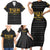 Personalized Truth Know Thyself Family Matching Short Sleeve Bodycon Dress and Hawaiian Shirt Eye of Horus and Ankh - Wonder Print Shop