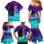 Black Strong Women Blessed Educated Family Matching Mermaid Dress and Hawaiian Shirt African Girl