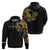 Personalized Sleeve African Pattern Hoodie Multi-Colored