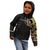 Personalized Sleeve African Pattern Kid Hoodie Multi-Colored