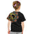 Personalized Sleeve African Pattern Kid T Shirt Multi-Colored