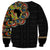 Personalized Sleeve African Pattern Sweatshirt Multi-Colored