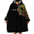 Personalized Sleeve African Pattern Wearable Blanket Hoodie Multi-Colored