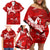 Personalized Switzerland Football 2024 Family Matching Off Shoulder Short Dress and Hawaiian Shirt Trophy Wing Style - Wonder Print Shop