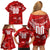 Personalized Switzerland Football 2024 Family Matching Off Shoulder Short Dress and Hawaiian Shirt Trophy Wing Style - Wonder Print Shop