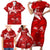 Personalized Switzerland Football 2024 Family Matching Short Sleeve Bodycon Dress and Hawaiian Shirt Trophy Wing Style - Wonder Print Shop