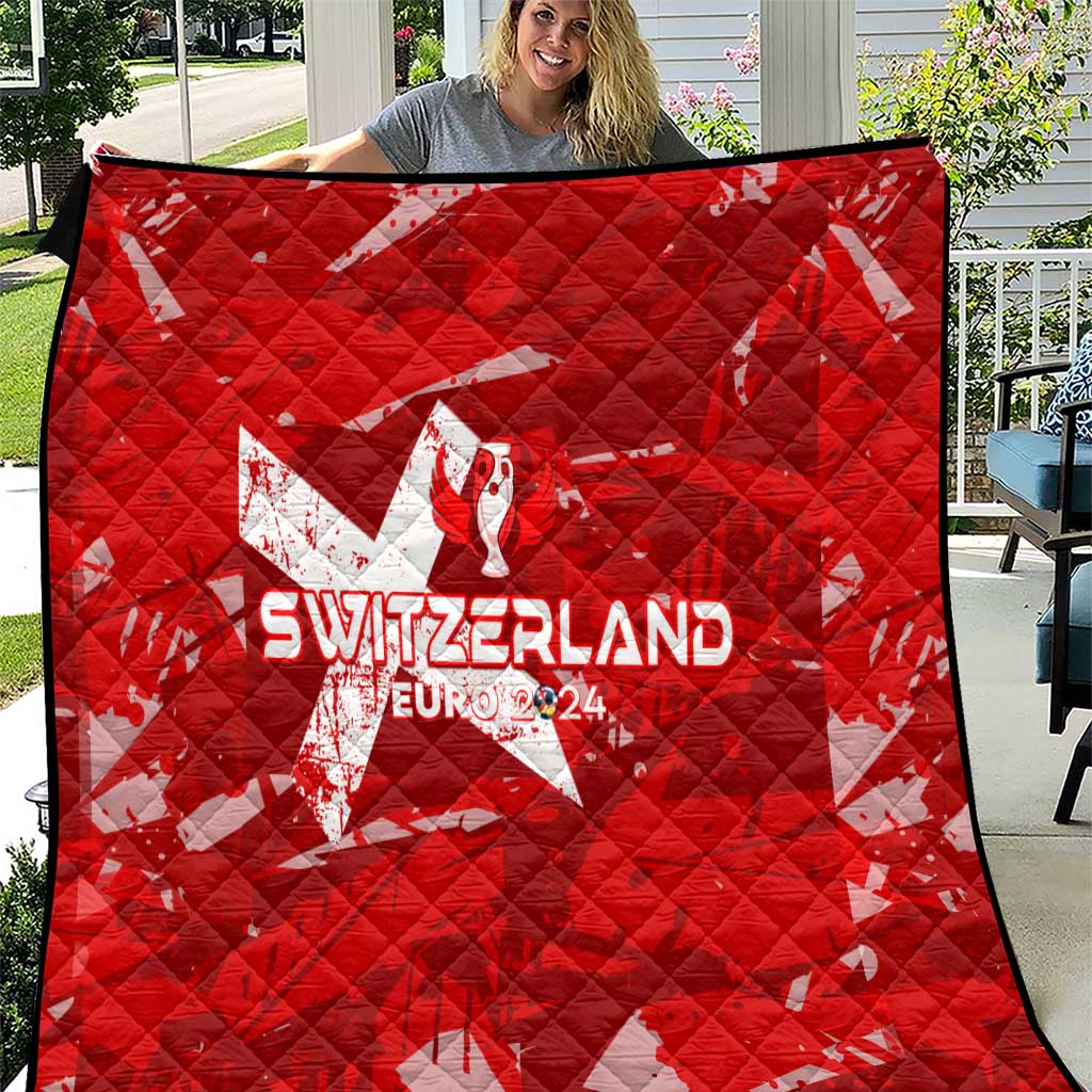 Switzerland Football 2024 Quilt Trophy Wing Style